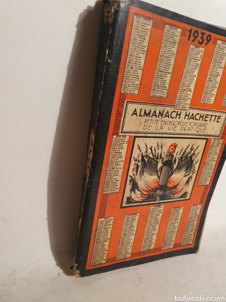 Libros: ALMANACH HACHETTE 1939. - Foto 1