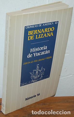 Libros: HISTORIA DE YUCAT&Aacute;N - BERNARDO DE LIZANA - Foto 1