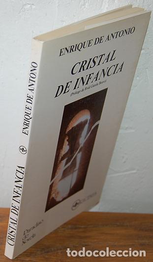 Libros: CRISTAL DE INFANCIA - ENRIQUE DE ANTONIO - Foto 1