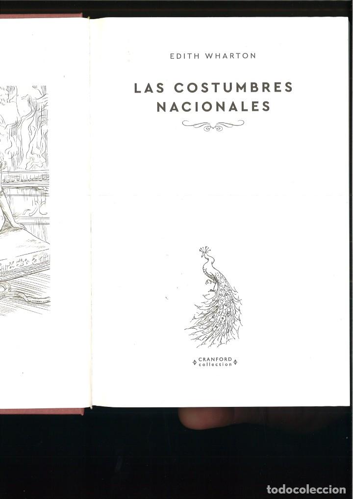 Libros: LAS COSTUMBRES NACIONALES. Edith Wharton - Foto 2