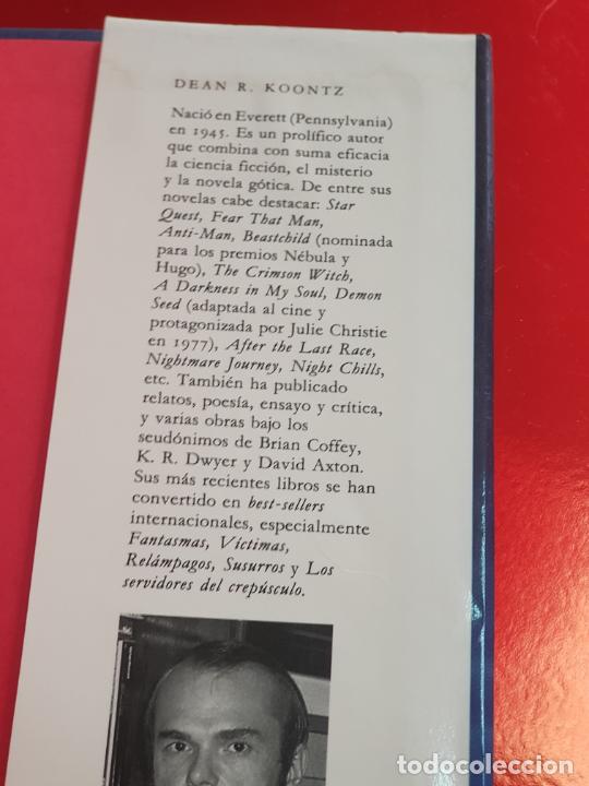 Libros: LIBRO-LA VISI&Oacute;N-DEAN R. KOONTZ-C&Iacute;RCULO DE LECTORES-1991-SOBRECUBIERTA-EXCELENTE. - Foto 7