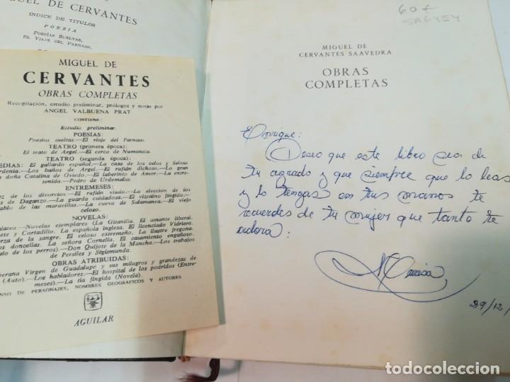Libros: CERVANTES Obras completas SA6543 - Foto 2
