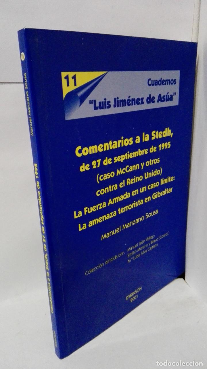 Libros: COMENTARIOS A LA STEDH, DE 27 DE SEPTIEMBRE DE 1995 (CASO MCCANN Y OTROS CONTRA EL REINO UNIDO). LA