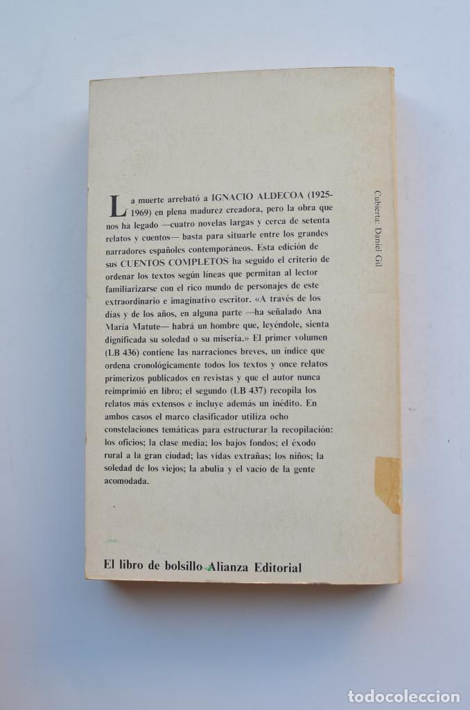 Libros: Cuentos completos de Ignacio Aldecoa. Tomo I. - ALDECOA, Ignacio - Foto 5