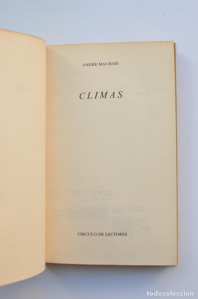 Libros: Climas - MAUROIS, Andr&eacute; - Foto 2
