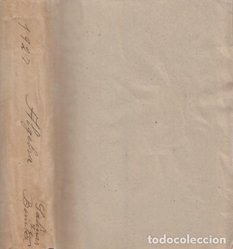 Libros: &Aacute;LGEBRA - SALINAS Y ANGULO, IGNACIO; BENITEZ Y PARODI, MANUEL - Foto 1