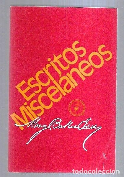 Libros: ESCRITOS MISCELANEOS 1883-1896 - EDDY, MARY BAKER - Foto 1
