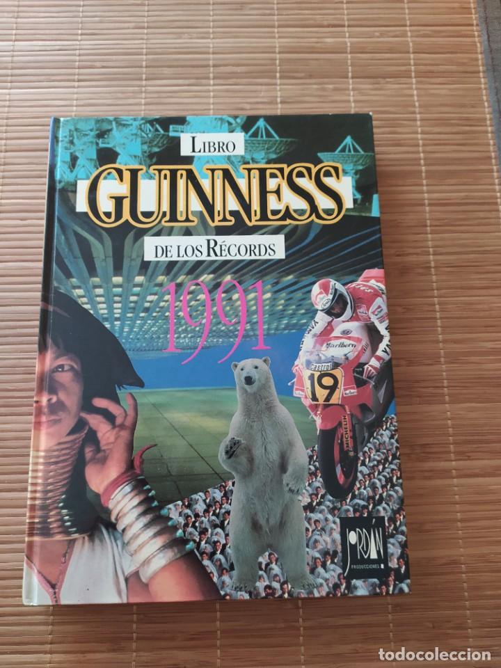 Libros: LIBRO GUINNES DE LOS R&Eacute;CORDS 1991, JORD&Aacute;N - Foto 1