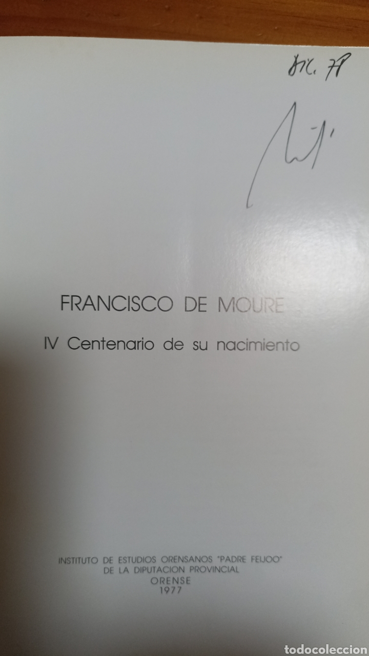 Libros: Francisco de Moure - Foto 2
