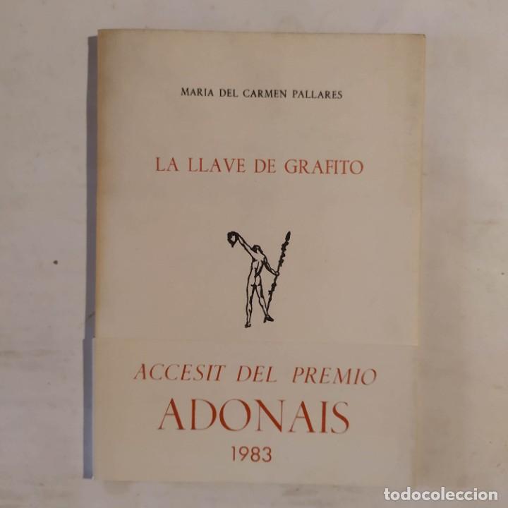 Libros: LA LLAVE DE GRAFITO. Pallares, Mar&iacute;a Del Carmen - Foto 1