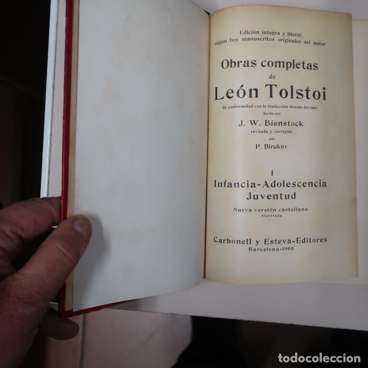 Libros: OBRAS COMPLETAS DE LEON TOLSTOI - TOLSTOI, LEON - Foto 3