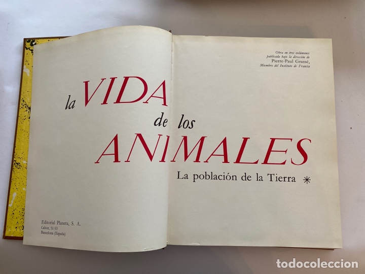 Libros: La vida de los animales - Foto 1