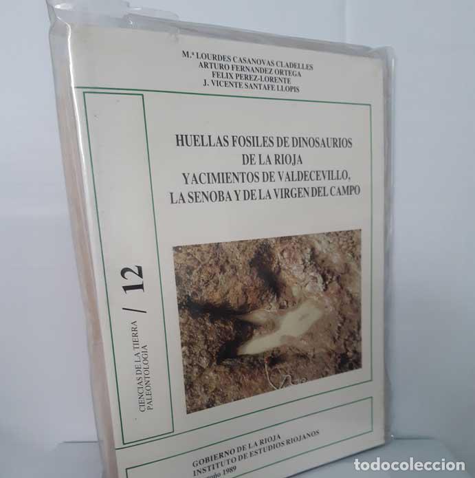 Libros: HUELLAS F&Oacute;SILES DE DINOSAURIOS DE LA RIOJA. YACIMIENTOS + PLANOS DE YACIMIENTOS - CASANOVAS CLADELLE