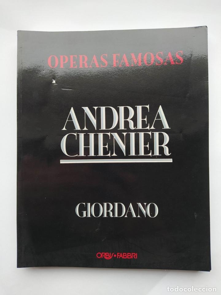 Libros: OPERAS FAMOSAS ORBIS: ANDREA CHENIER. - GIORDANO. TDK645 - Foto 1