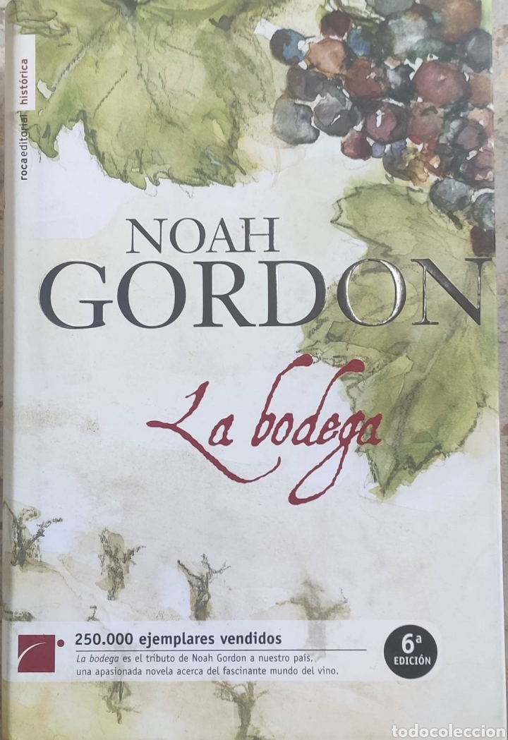 Libros: La Bodega. Noah Gordon. TAPAS DURAS - Foto 1