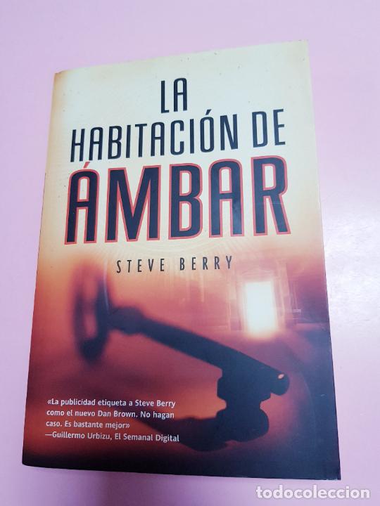 Libros: LIBRO-LA HABITACI&Oacute;N &Aacute;MBAR-STEVE BERRY-1&ordf;EDICI&Oacute;N-2007-LA FACTOR&Iacute;A DE IDEAS-COLECCIONISTAS