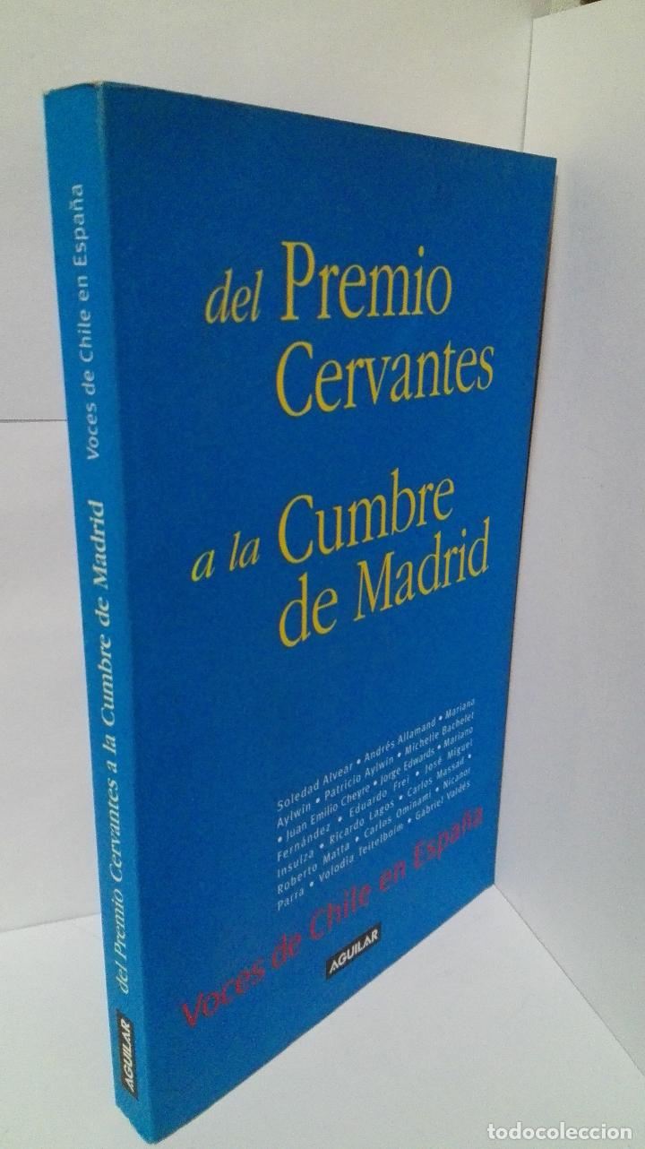 Livros em segunda m&atilde;o: DEL PREMIO CERVANTES A LA CUMBRE DE MADRID-VOCES DE CHILE EN ESPA&Ntilde;A - VV. AA.