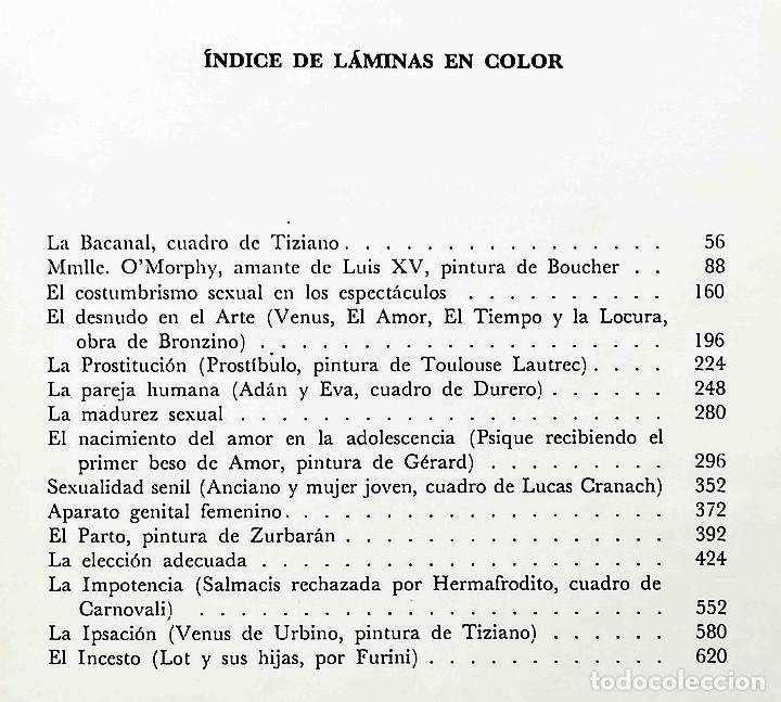 Libros: El libro de la vida sexual (L&oacute;pez Ibor) Danae 1968 - Foto 8