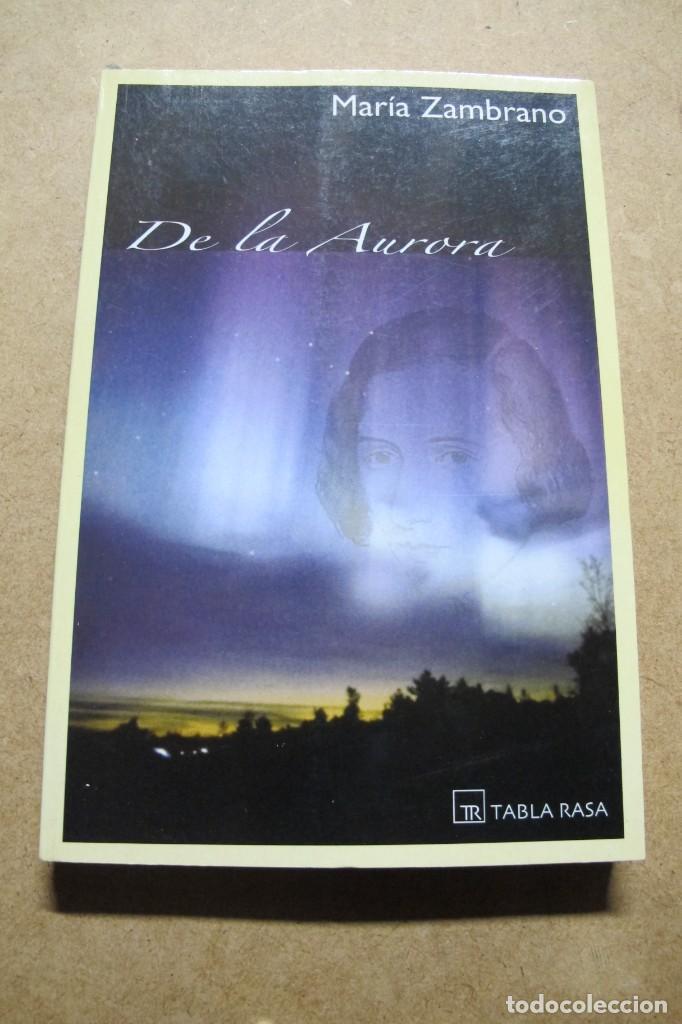 Libros: DE LA AURORA. MARIA ZAMBRANO - Foto 1
