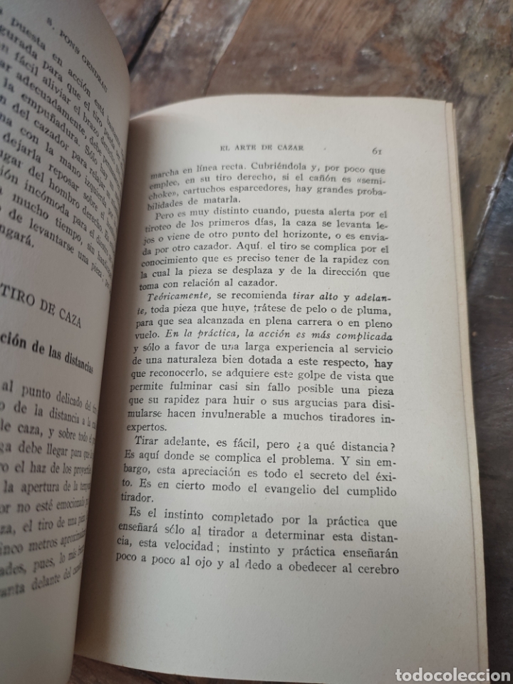 Libros: El arte de cazar Pons Gendrau - Foto 2