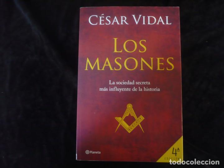 Libros: los masones - cesar vidal - como nuevo - Foto 1