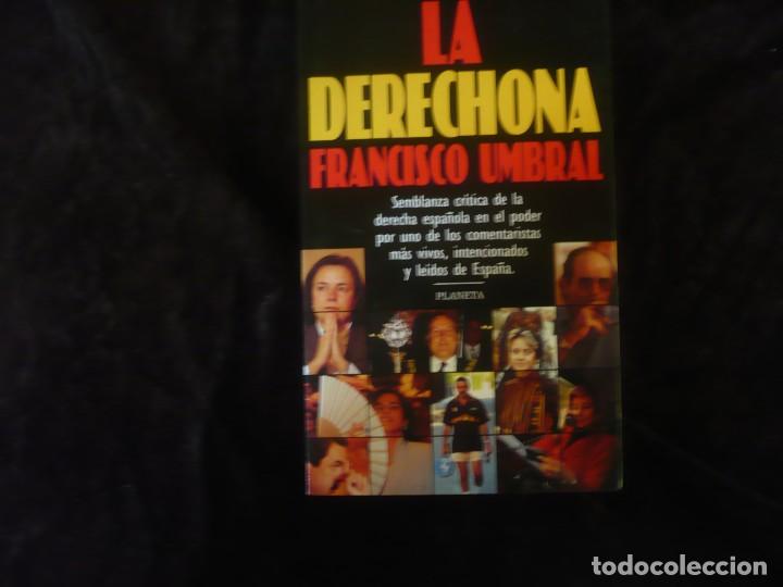 Libros: la derechona - francisco umbral - como nuevo - Foto 1