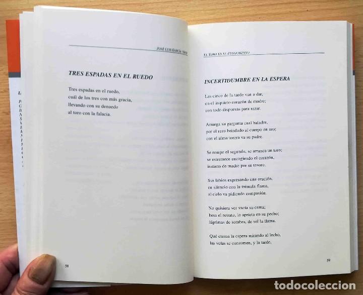 Libros: El toro en el pensamiento. Poemas taurinos. José Luis García Guchi. - Foto 5 - 302908638