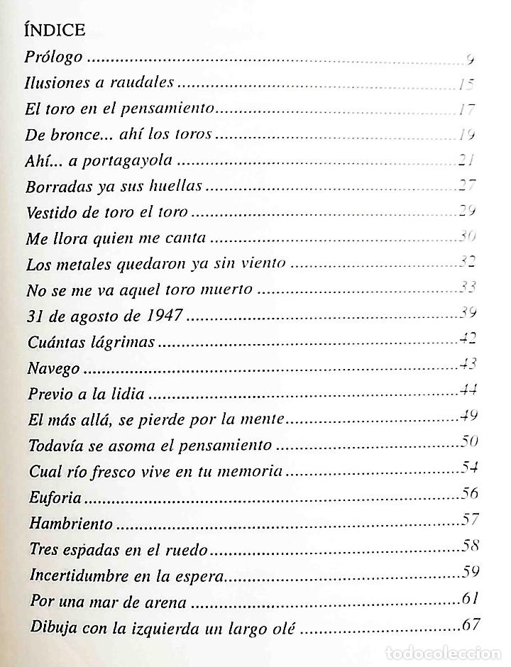 Libros: El toro en el pensamiento. Poemas taurinos. José Luis García Guchi. - Foto 6 - 302908638
