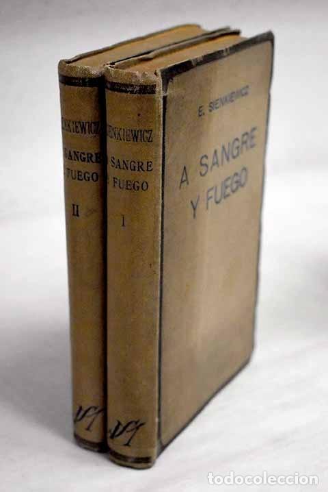 Libros: A sangre y fuego.- Sienkiewicz, Henryk - Foto 1