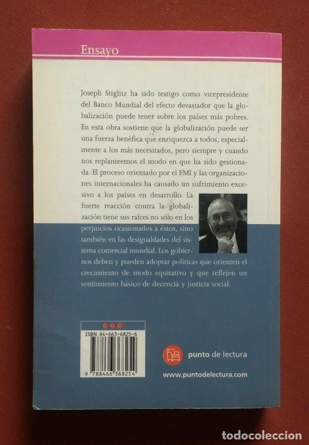Libros: EL MALESTAR DE LA GLOBALIZACION - Foto 2