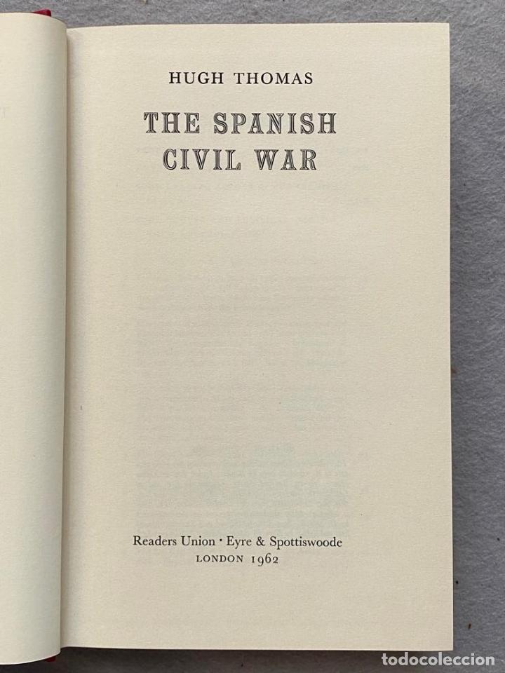 Libros: THE SPANISH CIVIL WAR. - THOMAS, HUGH. - Foto 2
