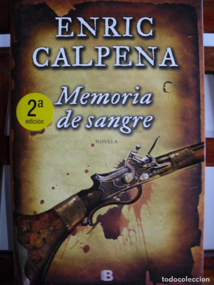 Libros: MEMORIA DE SANGRE - ENRIC CALPENA - Foto 1