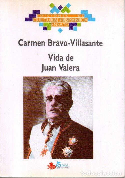 Libros: VIDA DE JUAN VALERA. - BRAVO VILLASANTE, Carmen. - Foto 1
