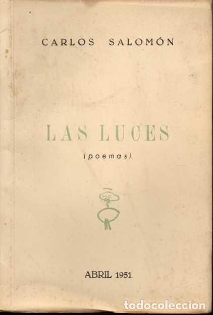 Libros: LAS LUCES. (POEMAS). - SALOMON, Carlos. - Foto 1