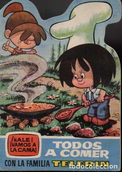 Libros: TODOS A COMER CON LA FAMILIA TELERIN. - ANONIMO. - Foto 1