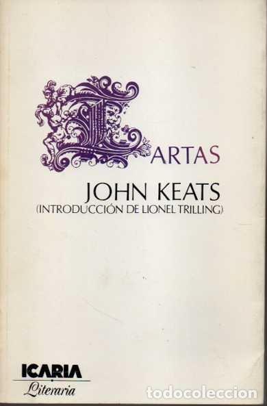Libros: CARTAS. - KEATS, John. - Foto 1
