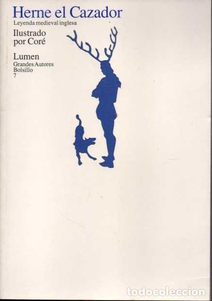 Libros: HERNE EL CAZADOR. LEYENDA MEDIEVAL INGLESA. - ANONIMO. - Foto 1