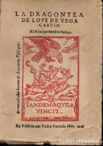 Libros: LA DRAGONTEA. TOMO II. - VEGA CARPIO, Lope de. - Foto 1