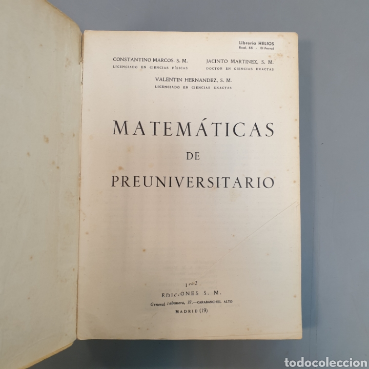 Libros: Matemáticas. Curso pre universitario - Foto 2 - 303354308