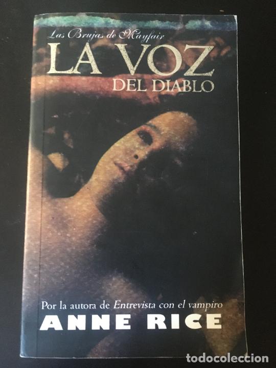 Libros: Rice, Anne La voz del diablo 1999 ediciones b - Foto 1