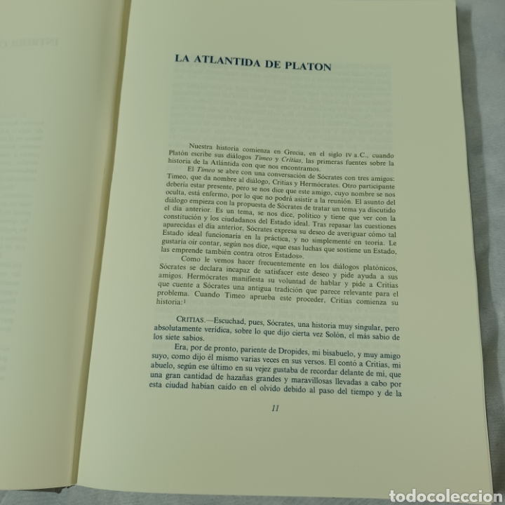 Libros: LA ATLANTIDA EL SUEÑO DE OCCIDENTE - VIAJE POR LOS TEXTOS DE LA ISLA PERDIDA - JOSE LUIS ZALABARDO - Foto 4 - 303440123