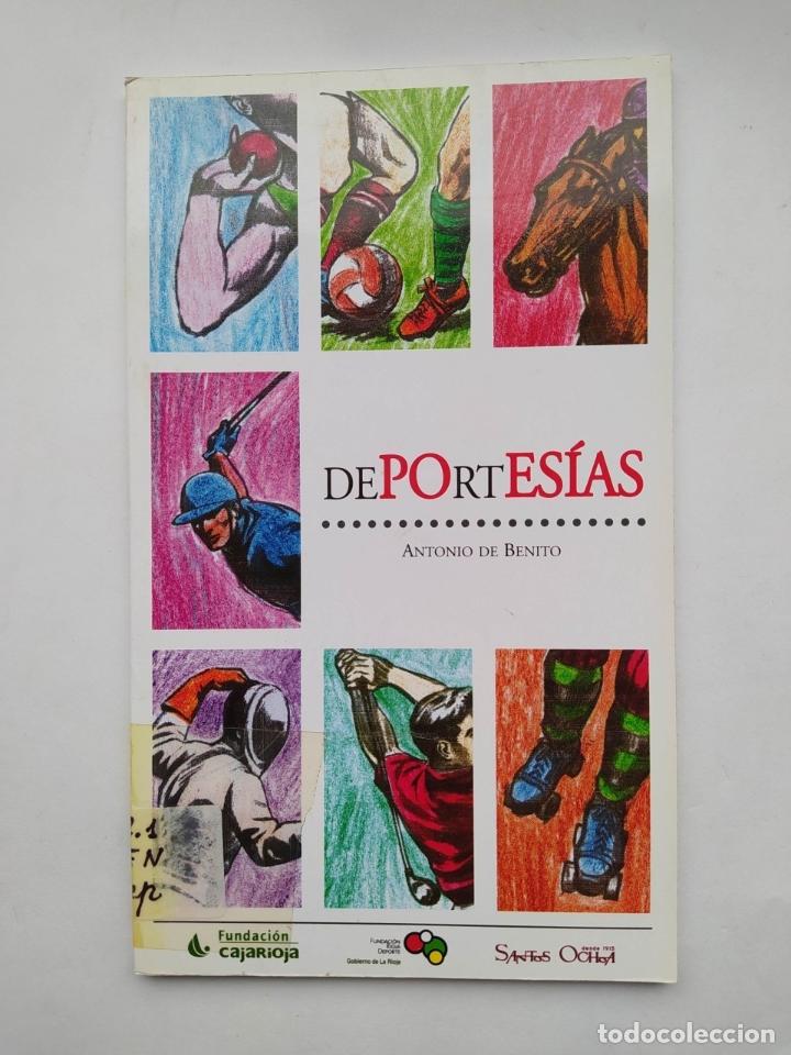 Libros: DEPORTESIAS. - ANTONIO DE BENITO. TDK658 - Foto 1