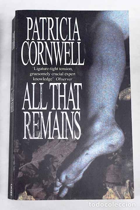 Libros: All That Remains.- Cornwell, Patricia - Foto 1 - 303474703