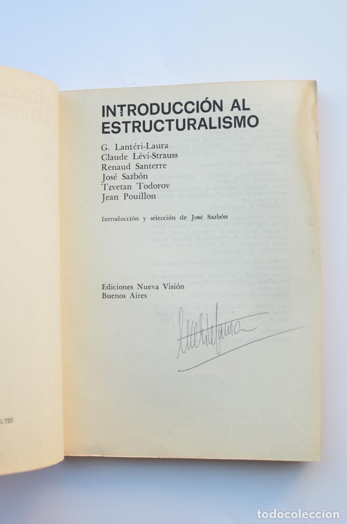 Libros: Introducci&oacute;n al estructuralismo - AUTORES VARIOS - Foto 2