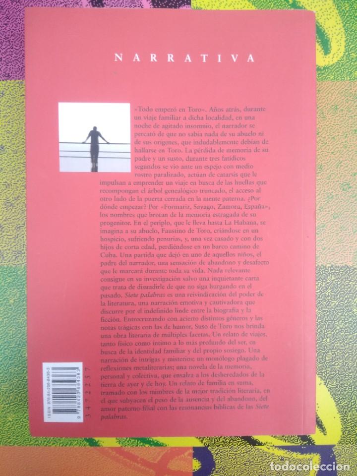 Libros: Libro Siete Palabras, Suso de Toro - Foto 4