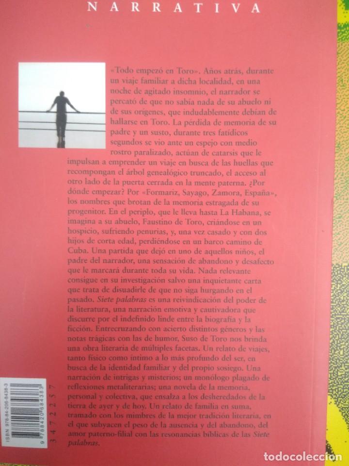 Libros: Libro Siete Palabras, Suso de Toro - Foto 5