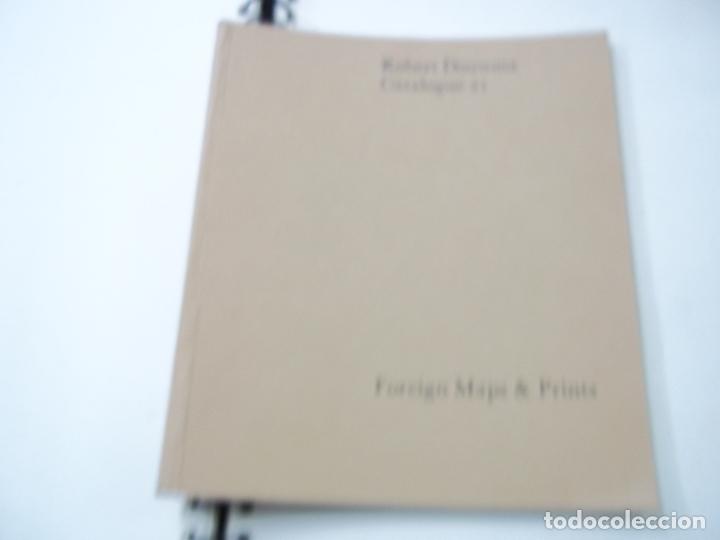 Libros: ROBERT DOUWMA - CATALOGUE 21 - FOREIGN MAPS & PRINTS - F11 - Foto 1