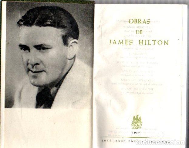 Libros: Obras de James Hilton - NO CONSTA AUTOR - Foto 1