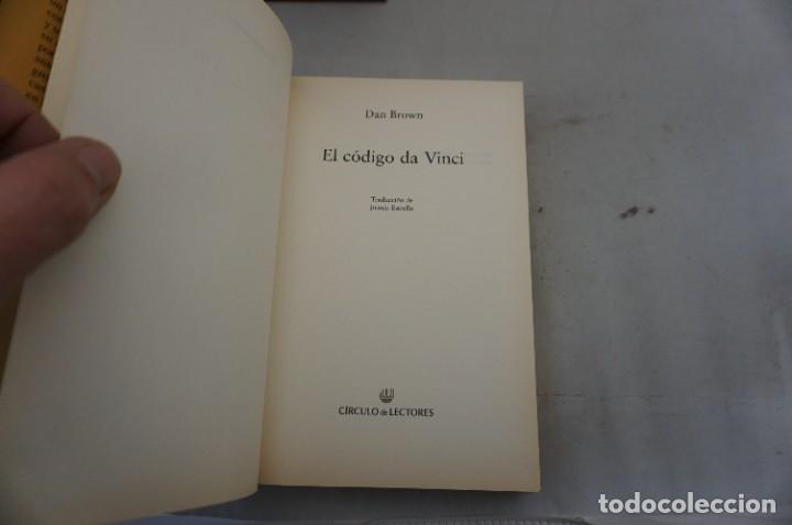 Libros: AR9-EF/ EL CODIGO DA VINCI - DAN BROWN / TAPA DURA CIRCULO DE LECTORES - Foto 3