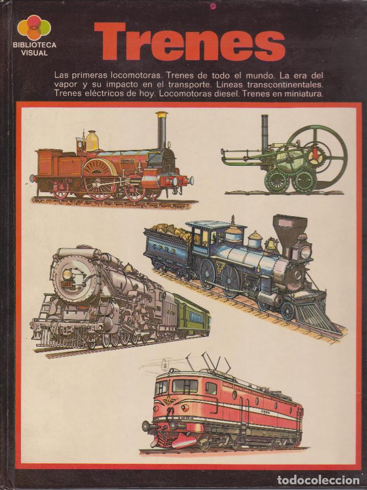 Libros: Trenes (Biblioteca Visual Santillana, 1972) - Foto 1